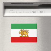 IRAN Lion and Sun Flag Magnet Magneet (Insitu (Vaatwasser))