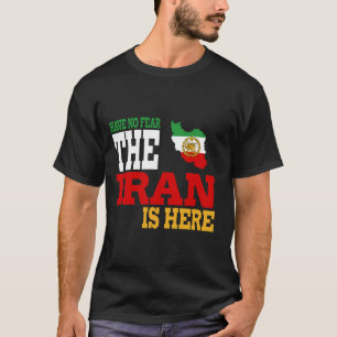 Iran Lion Sun Flag, Iran, Perzisch, Iran kaart, Vl T-shirt