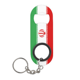 Iran National Flag Patriotic Mini Flessenopener