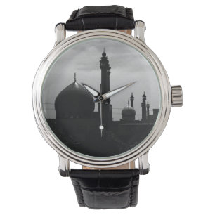  Iran Qom-moskee van Fatima Horloge