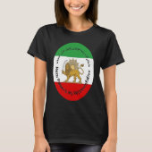 Iran Reza Pahlavi is mijn representatieve vrouw le T-shirt (Voorkant)