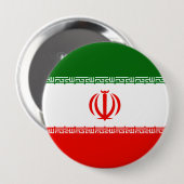 Iran Ronde Button 4,0 Cm (Voorkant /achterkant)