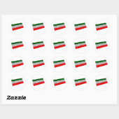 iran ronde sticker (Vel)