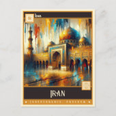 Iran |  schilderij briefkaart (Voorkant)