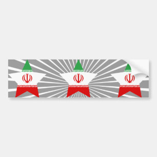 Iran Star Bumpersticker