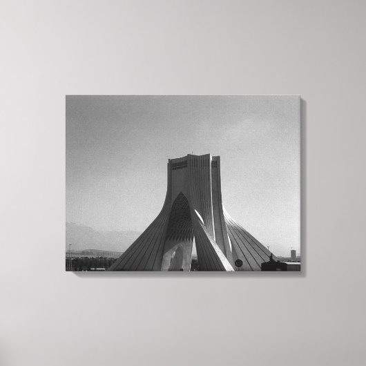 Iran Teheran Azadi Square Canvas Afdruk (Voorkant)