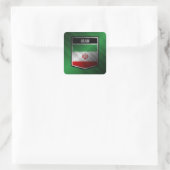 Iran Vierkante Sticker (Tas)