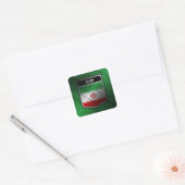Iran Vierkante Sticker (Envelop)
