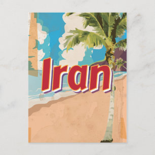 Iran Vintage reisposter Briefkaart