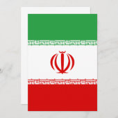 Iran vlag (Voorkant / Achterkant)