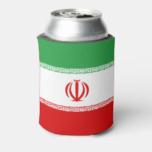 Iran vlag blikjeskoeler