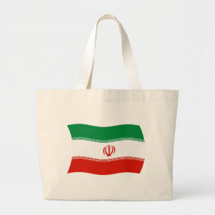 Iran vlag Canvas tas