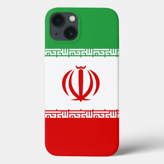 Iran vlag Case-Mate iPhone case (Achterkant)