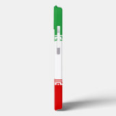 Iran vlag Case-Mate iPhone case (Achterkant / Links)