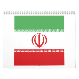 Iran-vlag Emblem Kalender