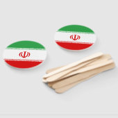 Iran vlag handwaaier (Niet-gemonteerd)