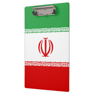 Iran vlag klembord