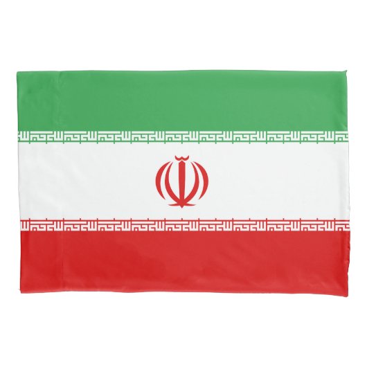 Iran vlag kussensloop (Voorkant)