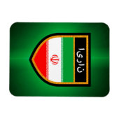 Iran vlag magneet (Horizontaal)