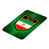 Iran vlag magneet (Linkerzijde)