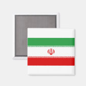 Iran vlag magneet (Voorkant / Achterkant)
