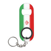 Iran vlag mini flessenopener (Voorkant)