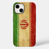 Iran vlag  ontwerp Case-Mate iPhone case (Achterkant)