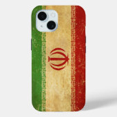 Iran vlag ontwerp Case-Mate iPhone case (Achterkant)