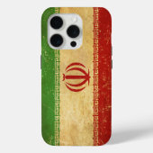 Iran vlag  ontwerp Case-Mate iPhone case (Achterkant)