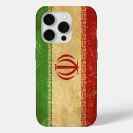 Iran vlag  ontwerp iPhone 15 pro case