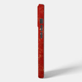 Iran vlag ontwerp Case-Mate iPhone case (Achterkant / Links)