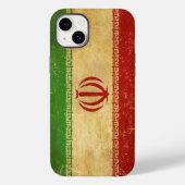 Iran vlag  ontwerp Case-Mate iPhone case (Achterkant)