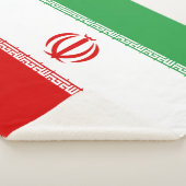 Iran vlag sherpa deken (3/4)
