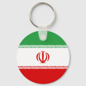 Iran vlag sleutelhanger (Achterkant)