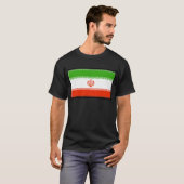Iran vlag t-shirt (Voorkant volledig)