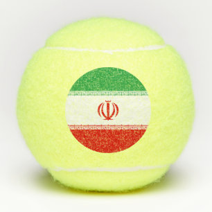 Iran vlag tennisballen