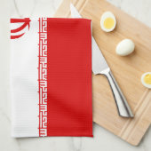 Iran vlag theedoek (Quarter Fold)