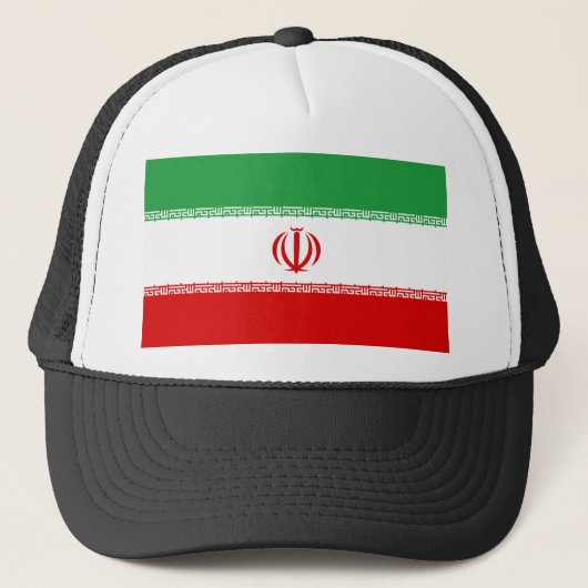 Iran vlag trucker pet (Voorkant)