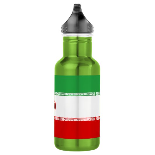 Iran vlag waterfles (Rechts)