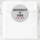 Iraq D 2-sticker Ronde Sticker (Tas)