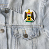 iraq embleem ronde button 5,7 cm (In situ)