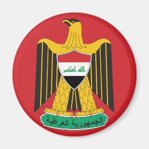iraq emblem magnet magneet