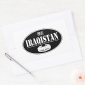 Iraqistan CAB Rechthoekige Sticker (Envelop)