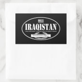 Iraqistan CIB Rechthoekige Sticker (Tas)