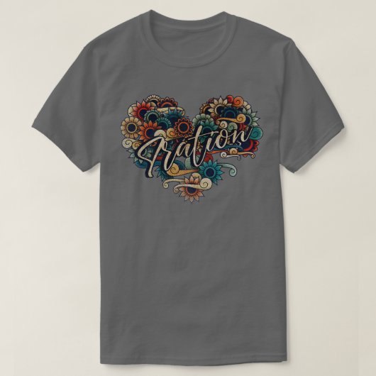 Iration VIGNETTE  KLEUR T-shirt (Design voorkant)