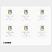 IRBR Jane Austen ! Autocollants ronds, 2 tailles (Feuille)