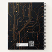 ircuit Board Intellect | STEM Logic & Connection Notitieboek (Achterkant)