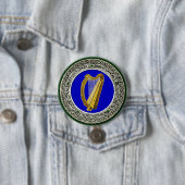 Ireland Arms Ronde Button 7,6 Cm (In situ)
