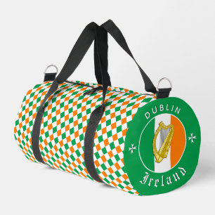 Ireland Bag, gym, reistas, Irish Flag Plunjezak