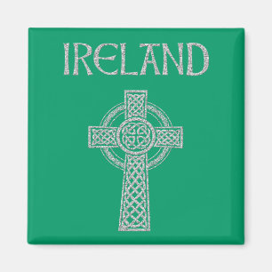 Ireland Celtic Cross Magnet Magneet